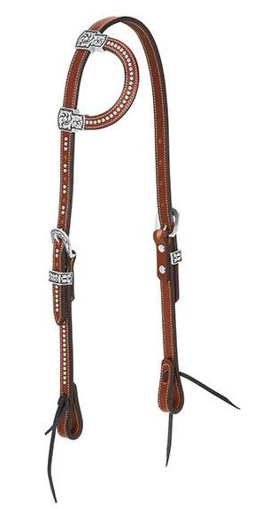 WEAVER AUSTIN FLAT SLIDING EAR HEADSTALL
