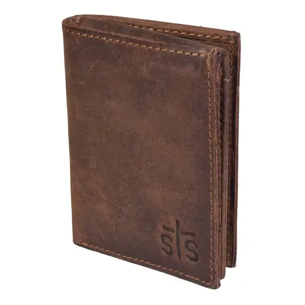 STS FOREMAN HIDDEN CASH TRI-FOLD WALLET