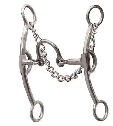 PROFESSIONAL&#39;S CHOICE DERBY BIT 6.75&quot; SMOOTH MEDIUM PORT
