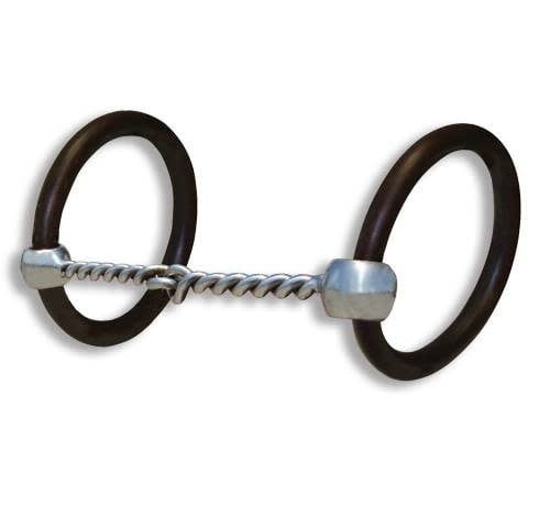 AVB-127 BOB AVILA COPPER SWEET IRON TWIST RING SNAFFLE