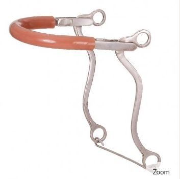 TOUGH 1 PONY HACKAMORE WITH RUBBER TUBING