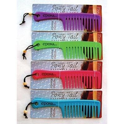 THE PONY TAIL COMB WITH ULTRA-WIDE TEETH