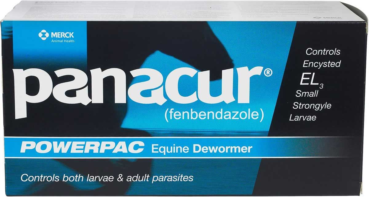 PANACUR POWERPAC PASTE HORSE DEWORMER