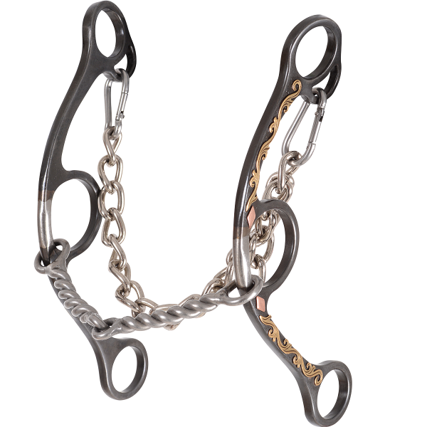 SHERRY CERVI LONG SHANK TWISTED WIRE GAG BARREL BIT