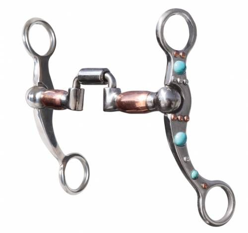 PROFESSIONAL&#39;S CHOICE TURQUOISE DOT SHANK - HINGED PORT