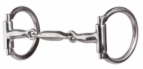 PROFESSIONAL CHOICE D RING THREE PIECE SNAFFLE