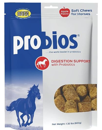PROBIOS HORSE SOFT CHEWS APPLE FLAVOR 1.32 OZ.