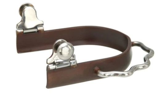 TOUGH 1 ANTIQUE BROWN YOUTH BUMPER SPUR