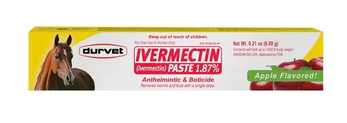 DURVET IVERMECTIN PASTE 1.87%