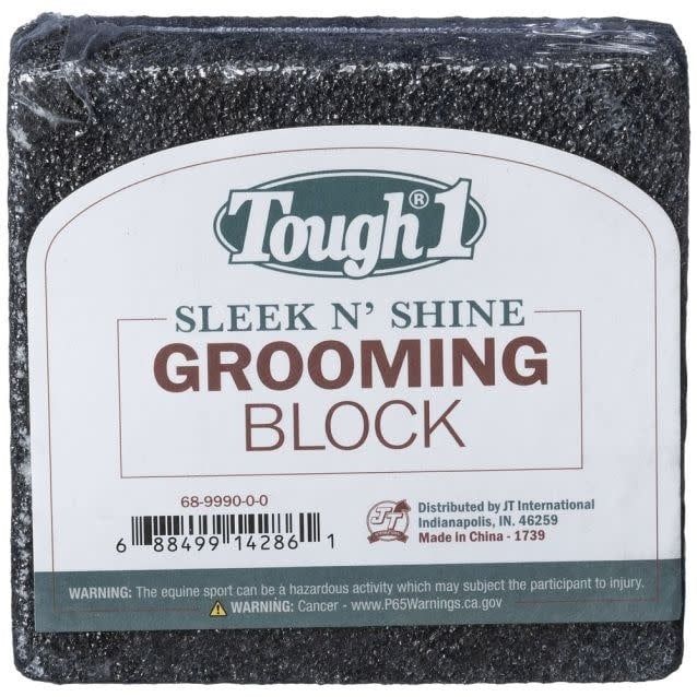 TOUGH1 SLEEK N&#39; SHINE HORSE GROOMING BLOCK
