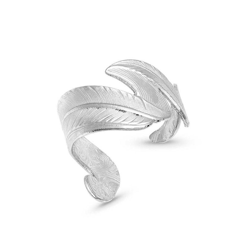MONTANA SILVERSMITH FREE SPIRIT ADJUSTABLE FEATHER RING