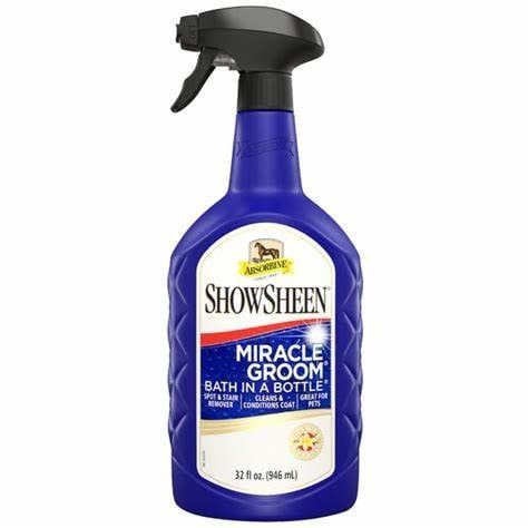 SHOWSHEEN MIRACLE GROOM BATH IN A BOTTLE 32 FL. OZ.