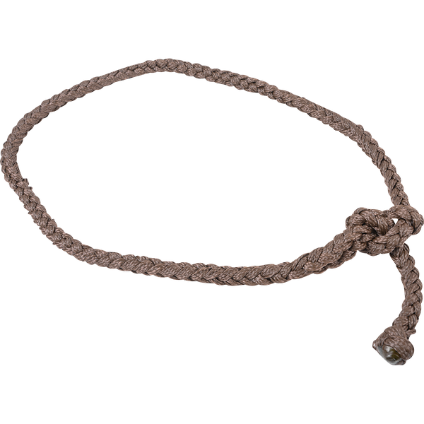 Quick tie neck rope mule tape BRN