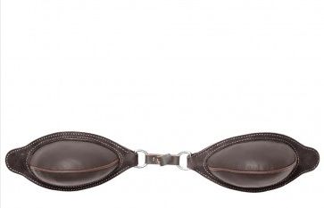 Wool filled leather bucking rolls