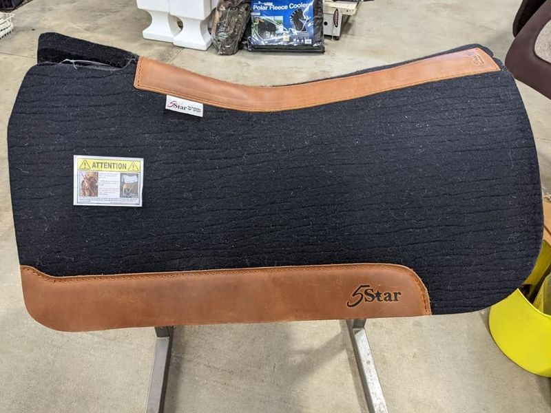 5 STAR 7/8&quot; FLEX FIT BARREL RACER CONTOURED PAD- 30&quot;X28&quot;