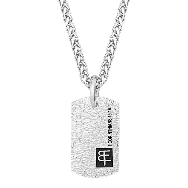 MONTANA SILVERSMITHS LIFT UP IN FAITH DOG TAG NECKLACE
