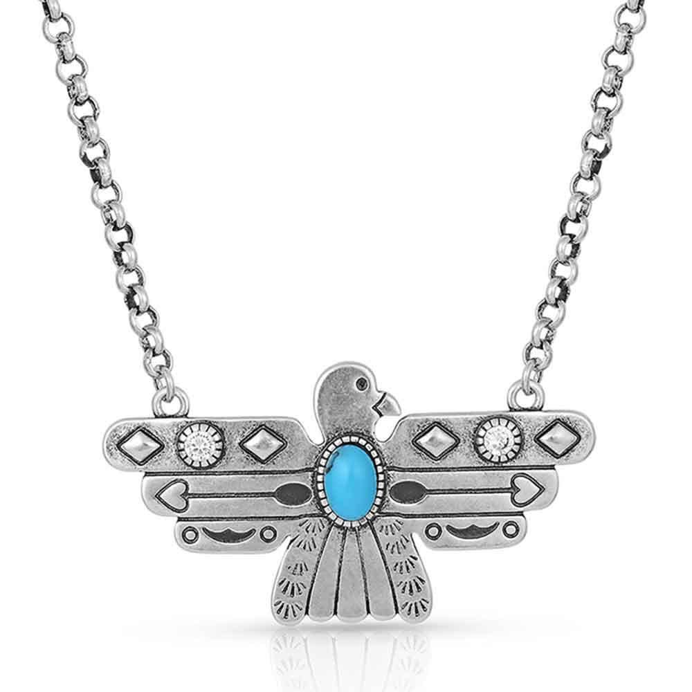 MONTANA SILVERSMITHS RISING ABOVE THUNDERBIRD NECKLACE