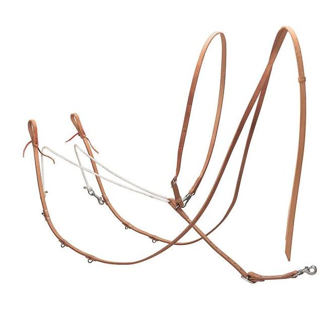 WEAVER HARNESS LEATHER GERMAN MARTINGALE