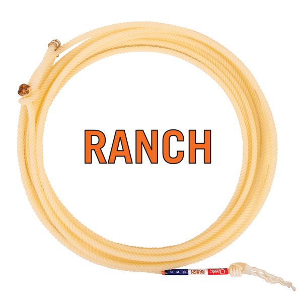 CLASSIC EQUINE CATCH RANCH ROPE 4 STRAND 3/8&quot; X 35&#39;