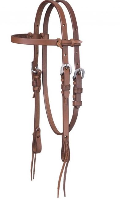PONY HARNESS BROW H/S TIE END