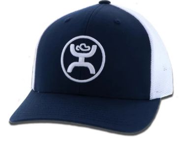 HOOEY &quot;O CLASSIC&quot; YOUTH TRUCKER CAP NAVY/WHITE