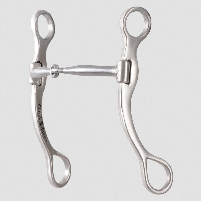 BITLOGIC SS PERFORMANCE 7.5&quot; SHORT SHANK SNAFFLE