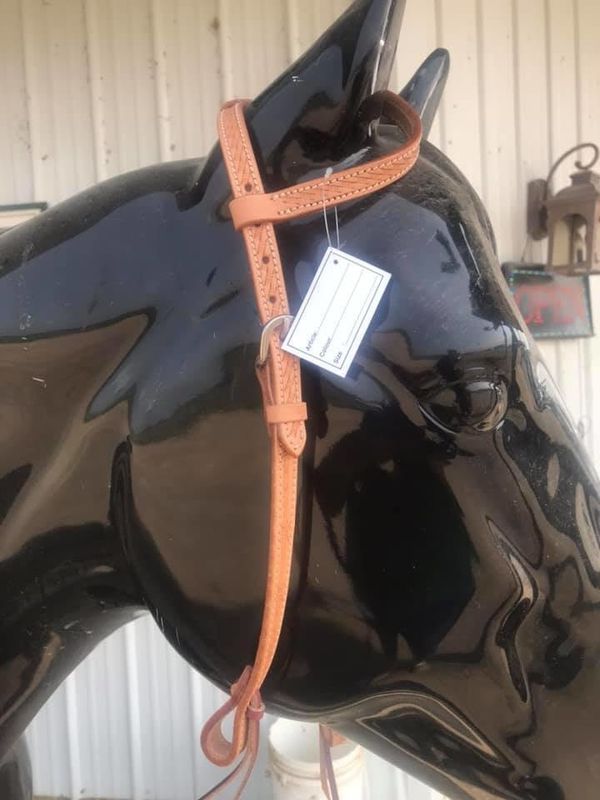 Leather one ear