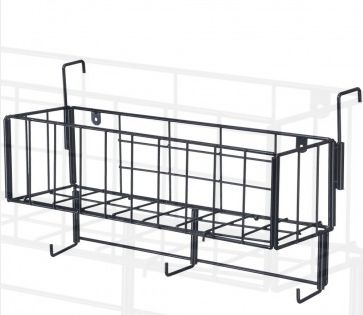 TOUGH 1 HANGING PORTABLE COLLAPSIBLE BASKET
