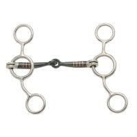 KELLY SILVER STAR SWEET IRON 5&quot; JR. COW SNAFFLE
