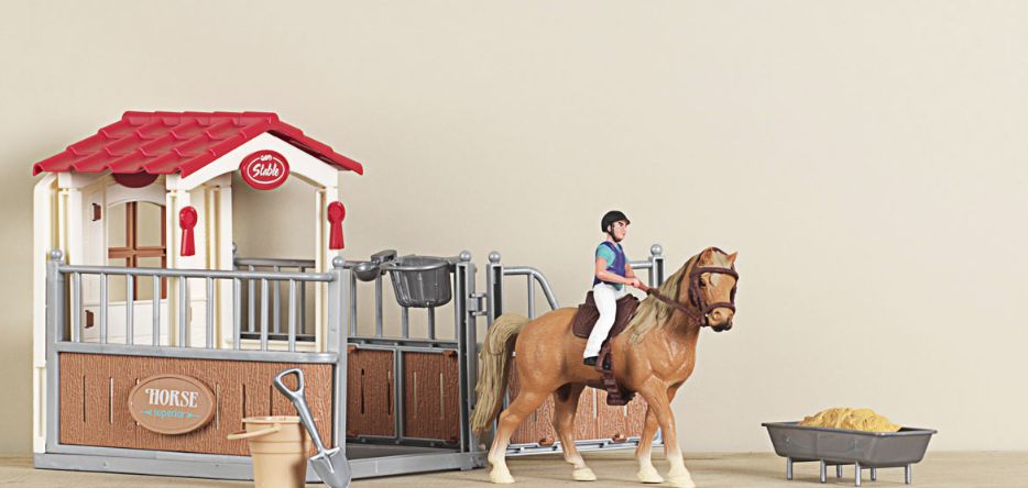 HORSE CLUB HORSE STABLE PLAYSET