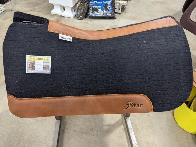 5 STAR  1&quot; ALL AROUND FLEX FIT CUT OUT BLACK PAD 30X30