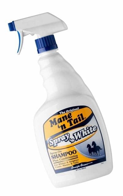 MANE &#39;N TAIL SPRAY N WHITE 32 OZ.
