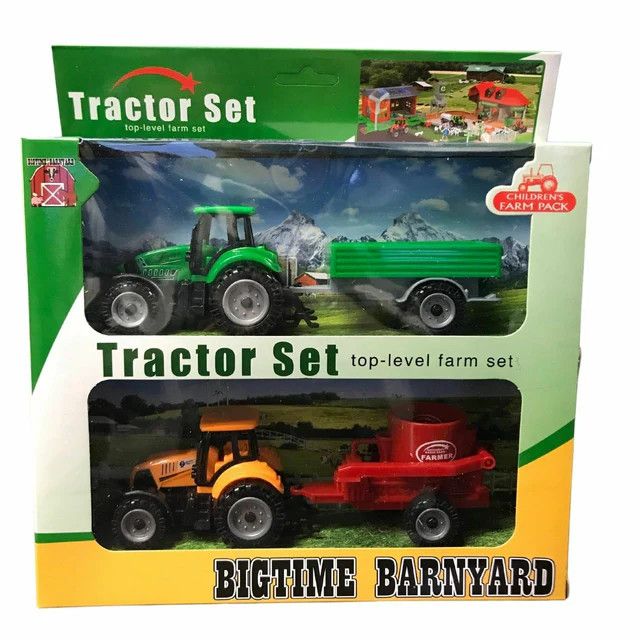 BIGTIME BARNYARD TRACTOR TRAILER SET