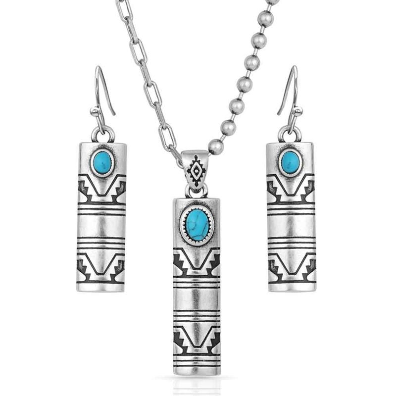 WEST &amp; CO. STONEHENGE BUFFED JEWELRY SET