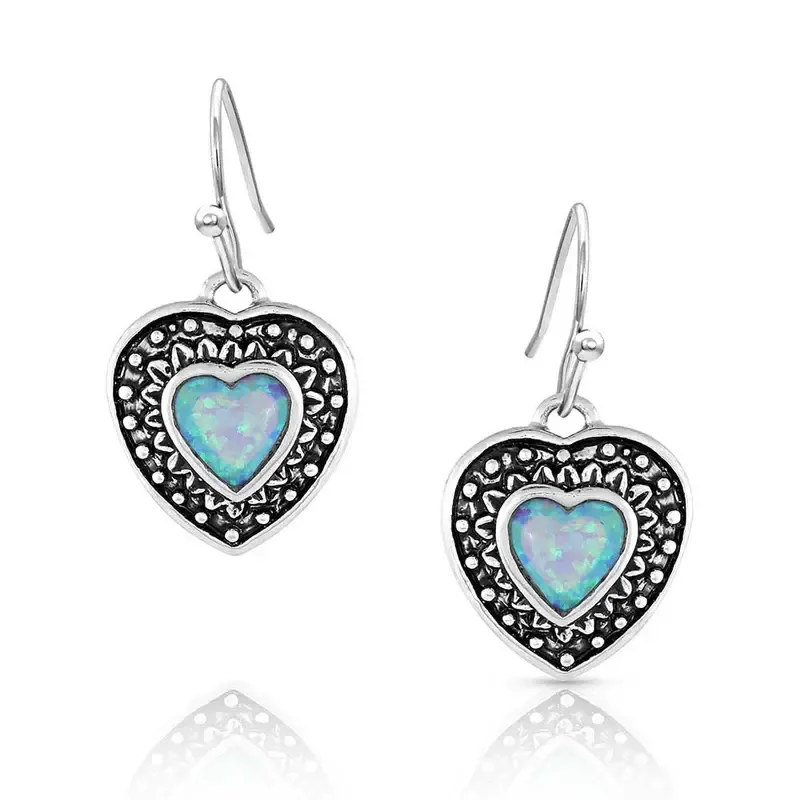 MONTANA SILVERSMITHS DEPTHS OF MY HEART EARRINGS