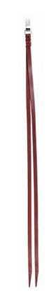SCHUTZ PLAITED SADDLE STRING WITH COCHO TIE BURGUNDY