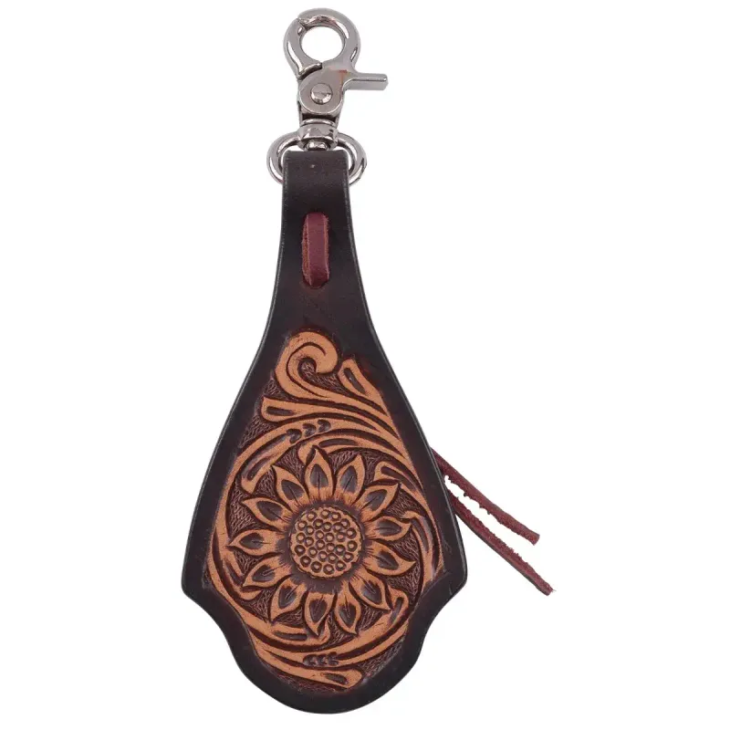 CIRCLE Y CLASSIC SUNFLOWER ACORN SADDLE CHARM