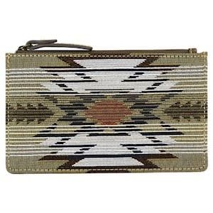 TONY LAMA WALLET NEUTRAL AZTEC JACQUARD
