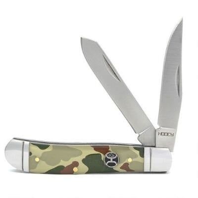 HOOEY KNIFE 4 1/4 CAMO TRAPPER