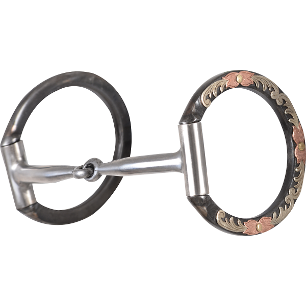 CLASSIC EQUINE TOOL BOX D RING SMOOTH SNAFFLE BIT