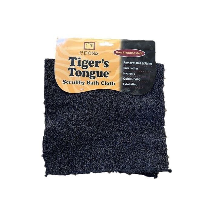 EPONA TIGER&#39;S TONGUE SCRUBBY BATH CLOTH