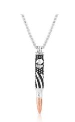 CKNC5104 MONTANA SILVERSMITHS I&#39;LL COVER YOU SNIPER BULLET NECKLACE