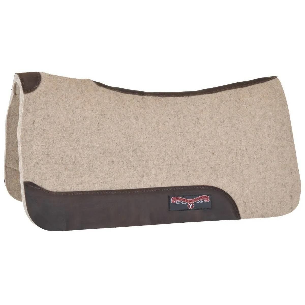 CIRCLE Y APEX SQUARE PAD - BONE 26”X32”X3/4”