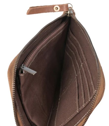 STS FLAXEN ROAN CLUTCH