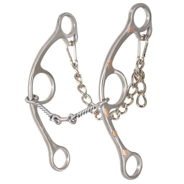SHERRY CERVI LONG SHANK SMALL TWISTED WIRE DOG BONE