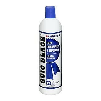 QUIC BLACK DARK INTENSIFIER &amp;  SHAMPOO 16 OZ