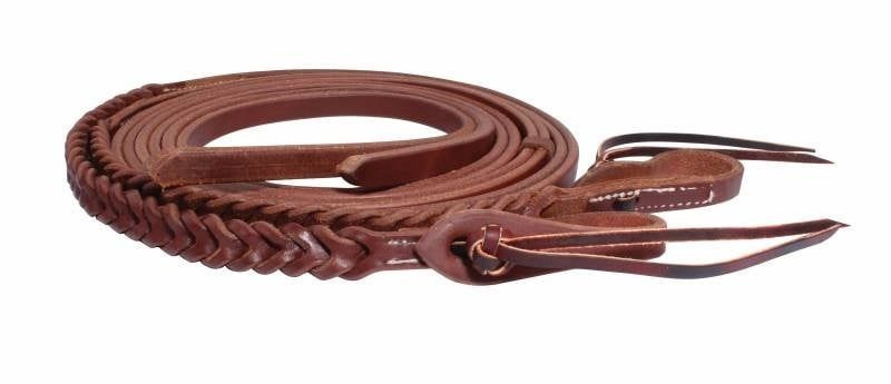 PROFESSIONAL CHOICE RANCH BLEEDING HEART SPLIT REINS