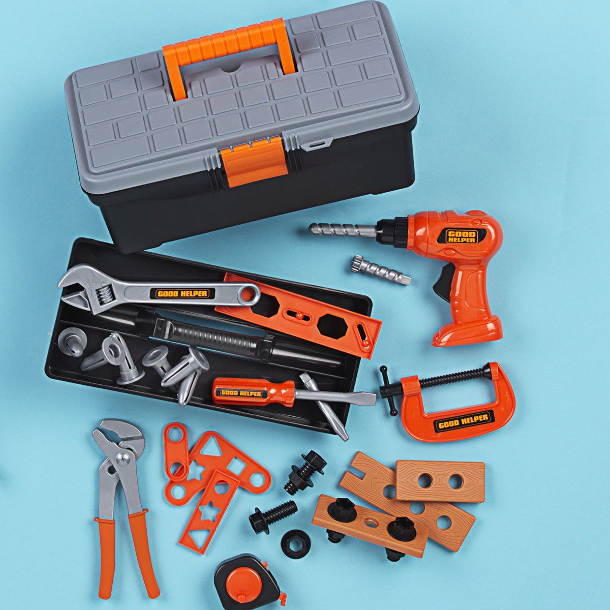 32-PIECE DELUXE TOOL BOX SET