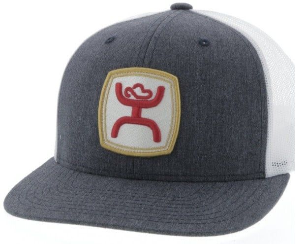 HOOEY YOUTH &quot;ZENEITH&quot; GREY TRUCKER CAP