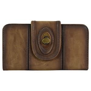 WALLET BURNISH BROWN